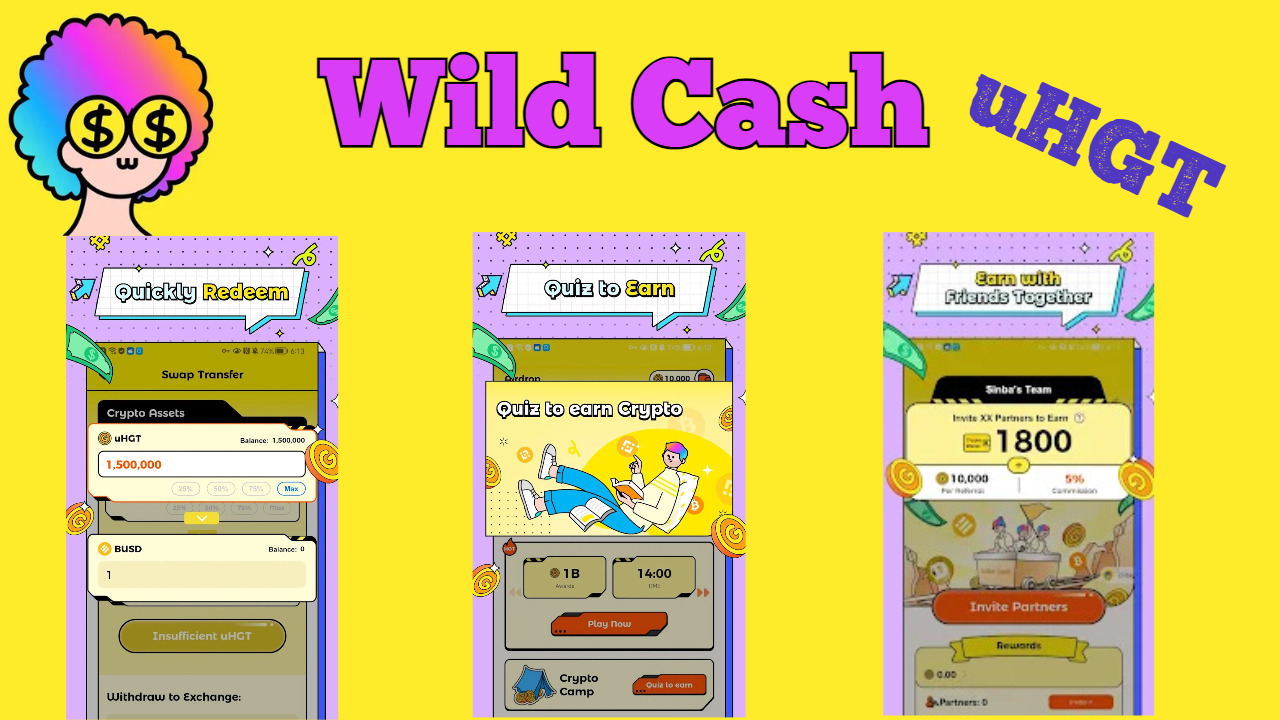 Wild Cash Quiz to Earn